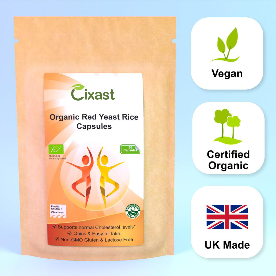 CIXAST® Organic Red Yeast Rice Capsules
